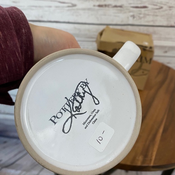 🦄$5 Add On Item! NIB Teacher Mug Pottery by Kathy - Picture 6 of 6